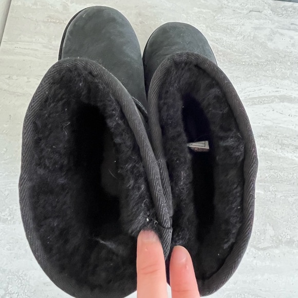 Black Calf Ugg Boots - Picture 6 of 8
